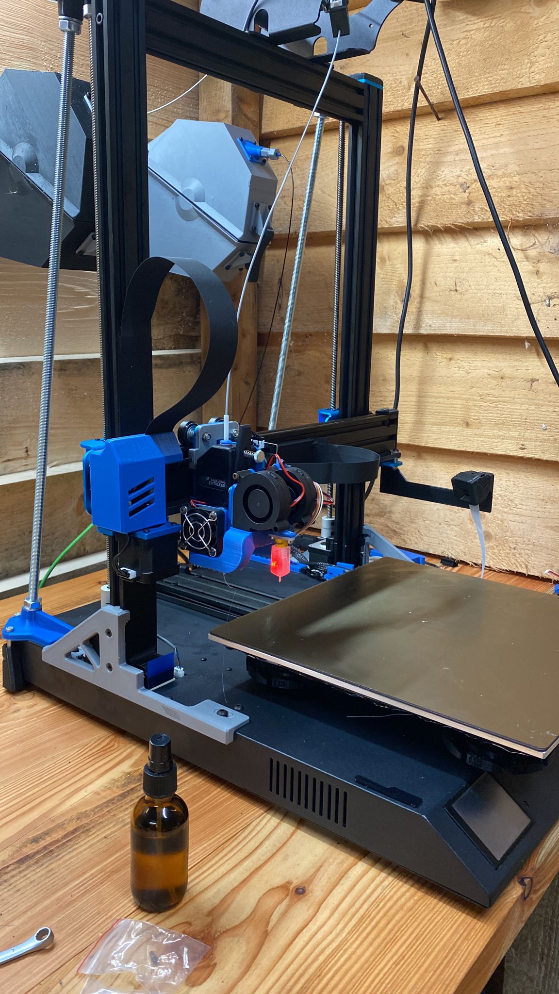 3D-printer in de werkplaats