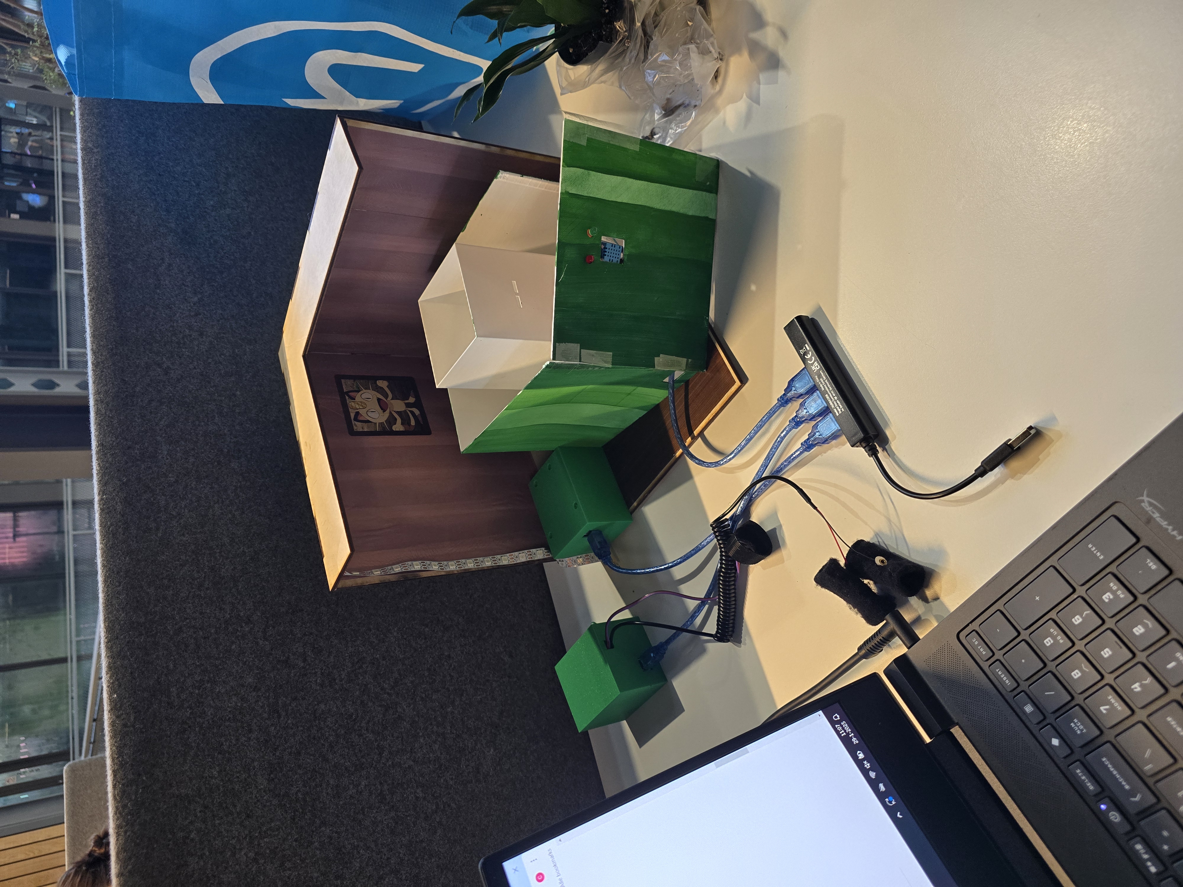 Stressgestuurd plantenbewateringsprototype met Arduino-elektronica